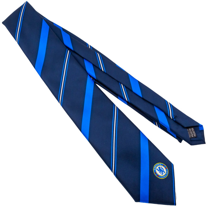 Chelsea FC Stripe Tie by Football>Premier League>Chelsea FC