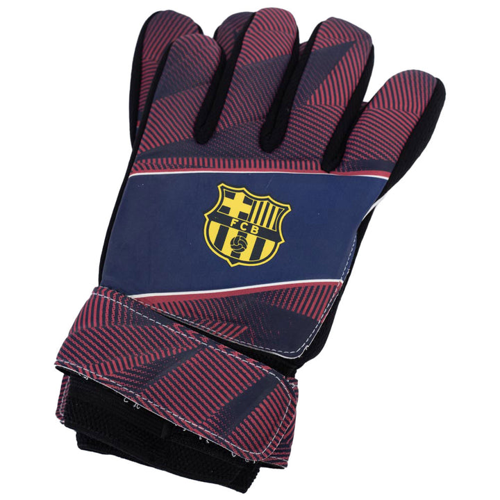 FC Barcelona Fuse Goalkeeper Gloves Kids by Football>European Leagues>FC Barcelona