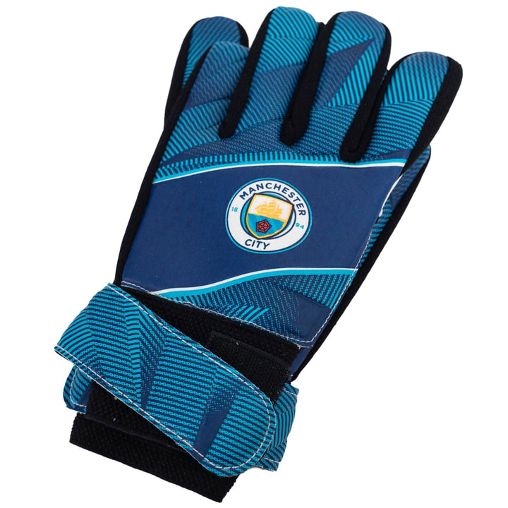 Manchester City FC Fuse Goalkeeper Gloves Kids by Football>Premier League>Manchester City FC