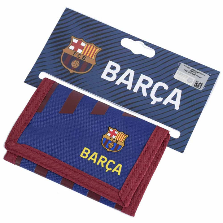 FC Barcelona Stripe Wallet by Football>European Leagues>FC Barcelona