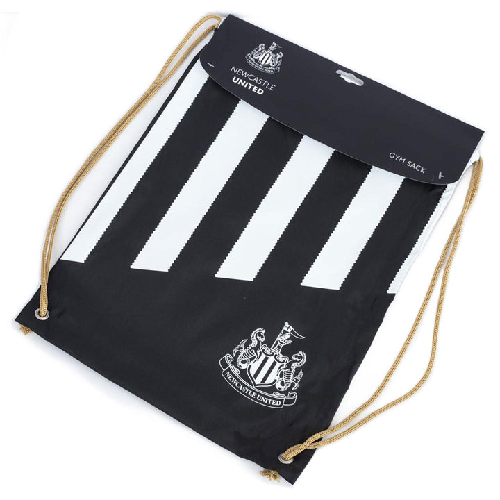 Newcastle United FC Stripe Gym Bag by Football>Premier League>Newcastle United FC