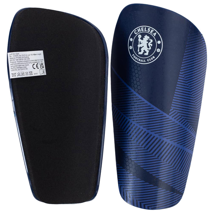 Chelsea FC Fuse Shin Pads Youths by Football>Premier League>Chelsea FC