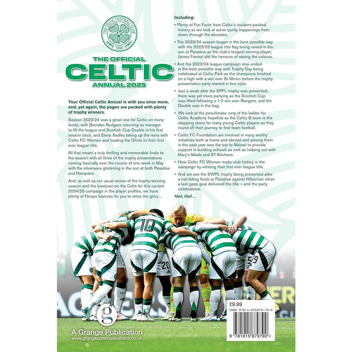 Celtic FC Annual 2025 by Football>European Leagues>Celtic FC