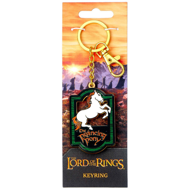 The Lord Of The Rings Charm Keyring Prancing Pony by The Lord Of The Rings