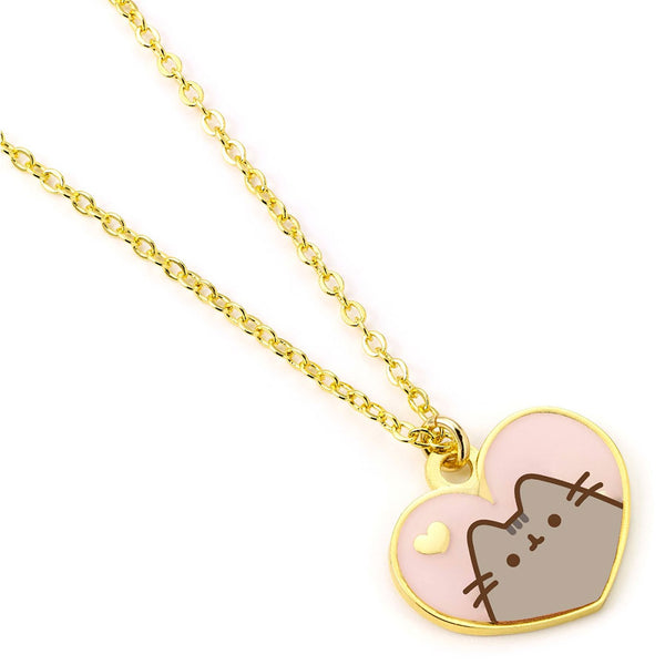 Pusheen Gold Plated Heart Necklace by Pusheen