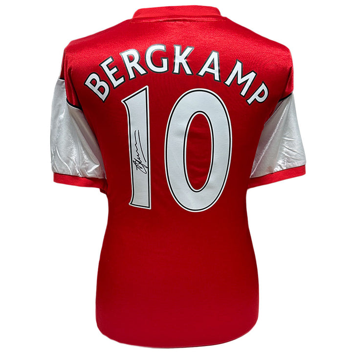 Arsenal FC Bergkamp Signed Shirt by Football>Premier League>Arsenal FC