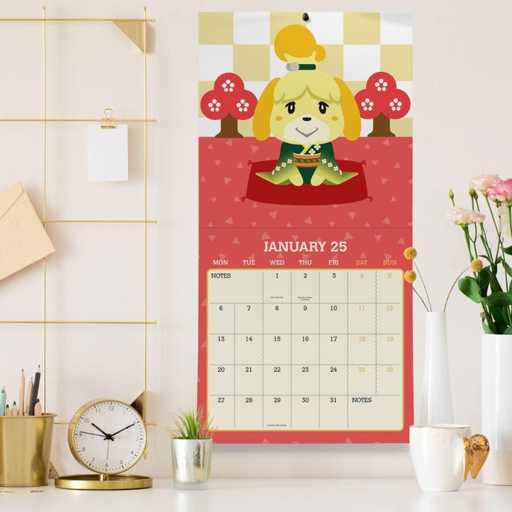 Animal Crossing Square Calendar 2025 by Animal Crossing