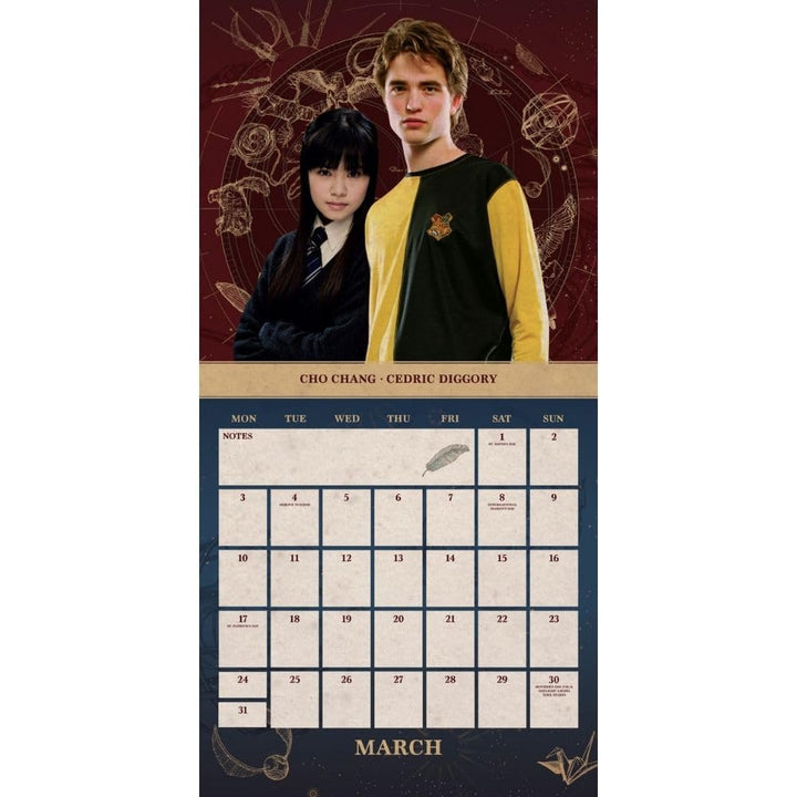 Harry Potter Square Calendar 2025 by Entertainment>Movies>Harry Potter