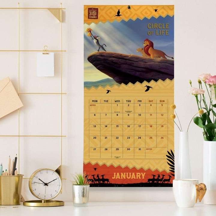 The Lion King Square Calendar 2025 by Entertainment>Movies>The Lion King