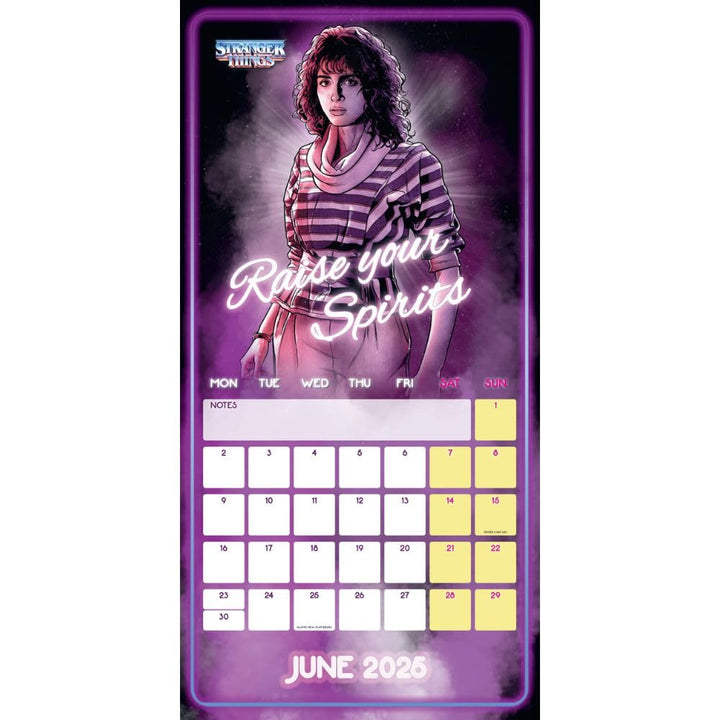 Stranger Things Square Calendar 2025 by Entertainment>TV Series>Stranger Things