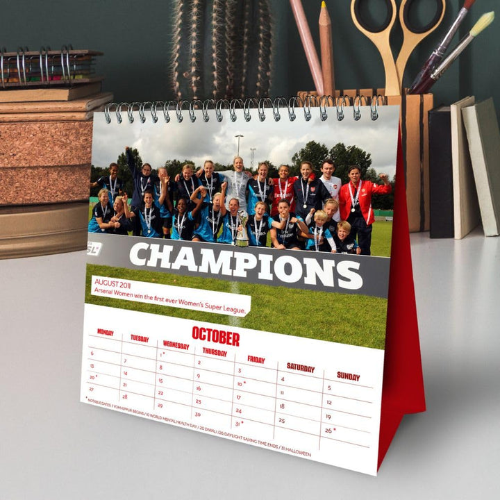 Arsenal FC Desktop Calendar 2025 by Football>Premier League>Arsenal FC