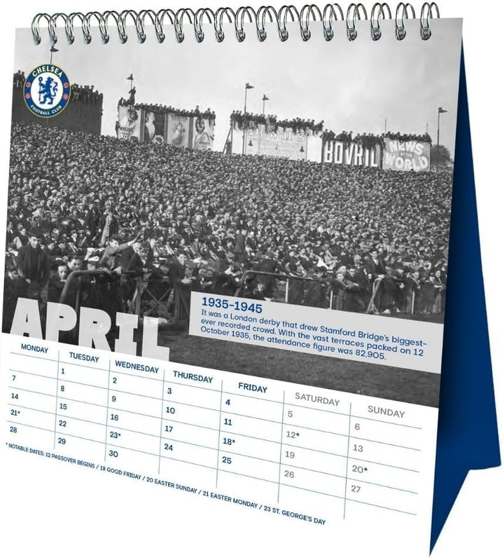 Chelsea FC Desktop Calendar 2025 by Football>Premier League>Chelsea FC