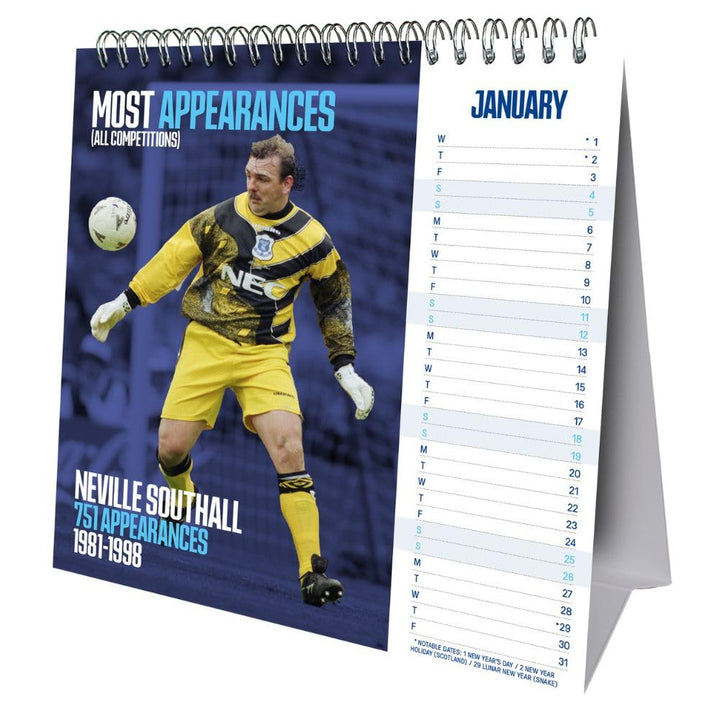 Everton FC Desktop Calendar 2025 by Football>Premier League>Everton FC