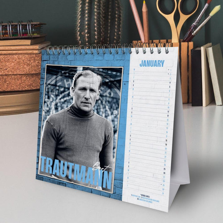 Manchester City FC Desktop Calendar 2025 by Football>Premier League>Manchester City FC