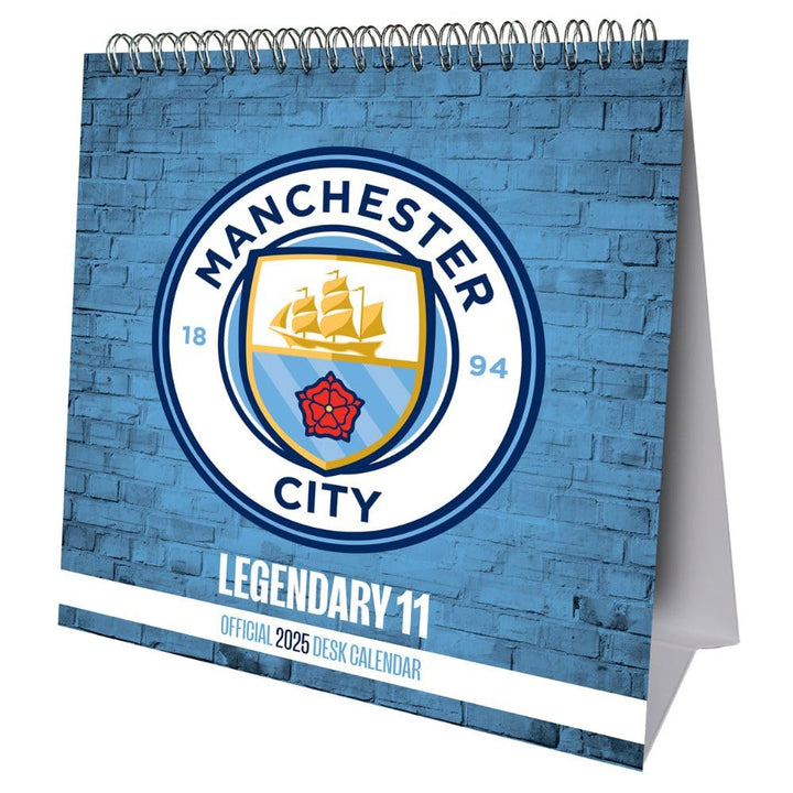 Manchester City FC Desktop Calendar 2025 by Football>Premier League>Manchester City FC