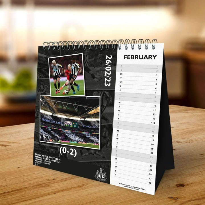 Newcastle United FC Desktop Calendar 2025 by Football>Premier League>Newcastle United FC