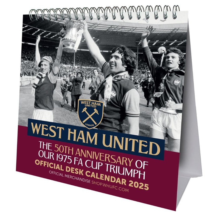 West Ham United FC Desktop Calendar 2025 by Football>Premier League>West Ham United FC