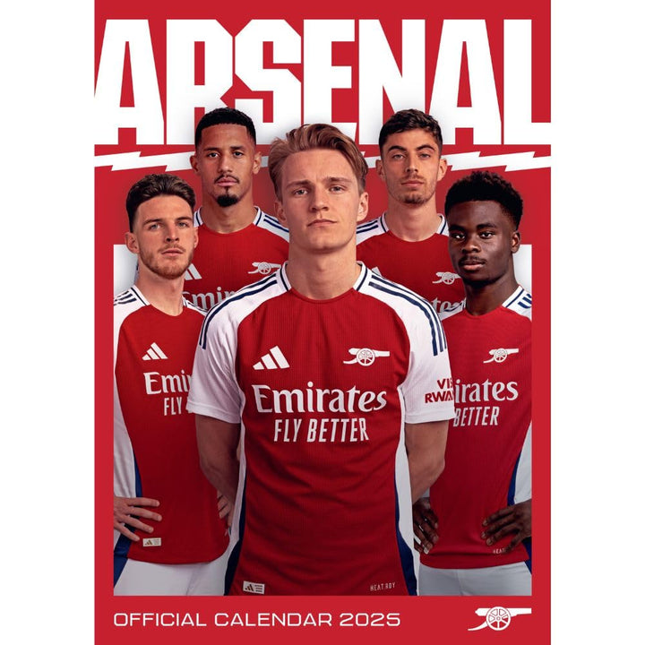 Arsenal FC A3 Calendar 2025 by Football>Premier League>Arsenal FC