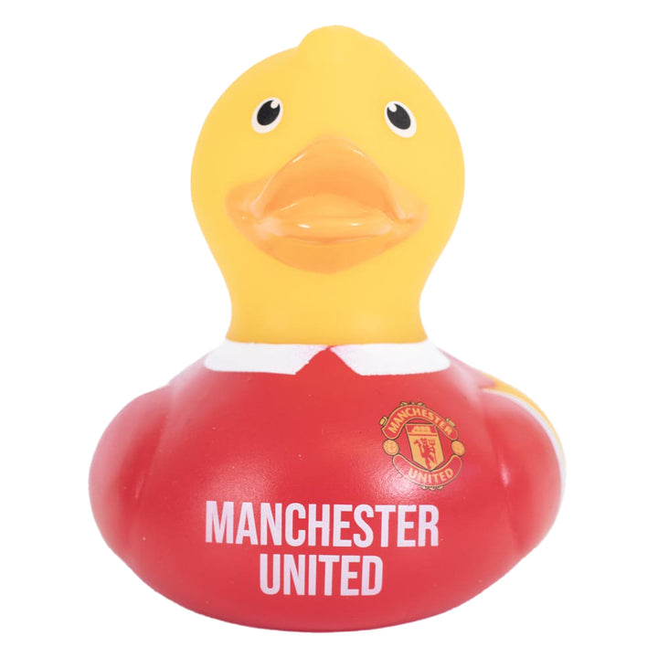 Manchester United FC Home Kit Bath Time Duck by Football>Premier League>Manchester United FC