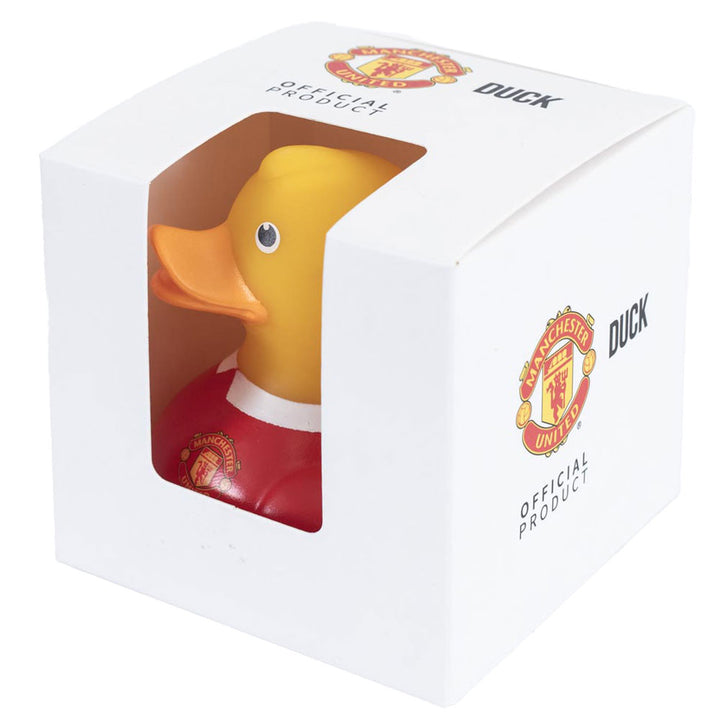 Manchester United FC Home Kit Bath Time Duck by Football>Premier League>Manchester United FC