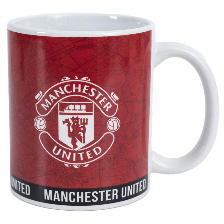 Manchester United FC Identity Mug by Football>Premier League>Manchester United FC