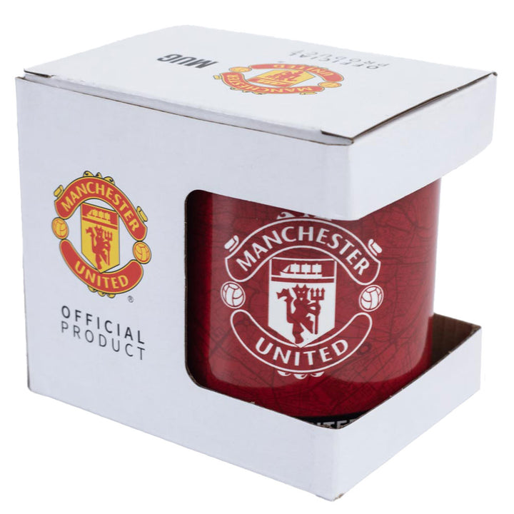 Manchester United FC Identity Mug by Football>Premier League>Manchester United FC