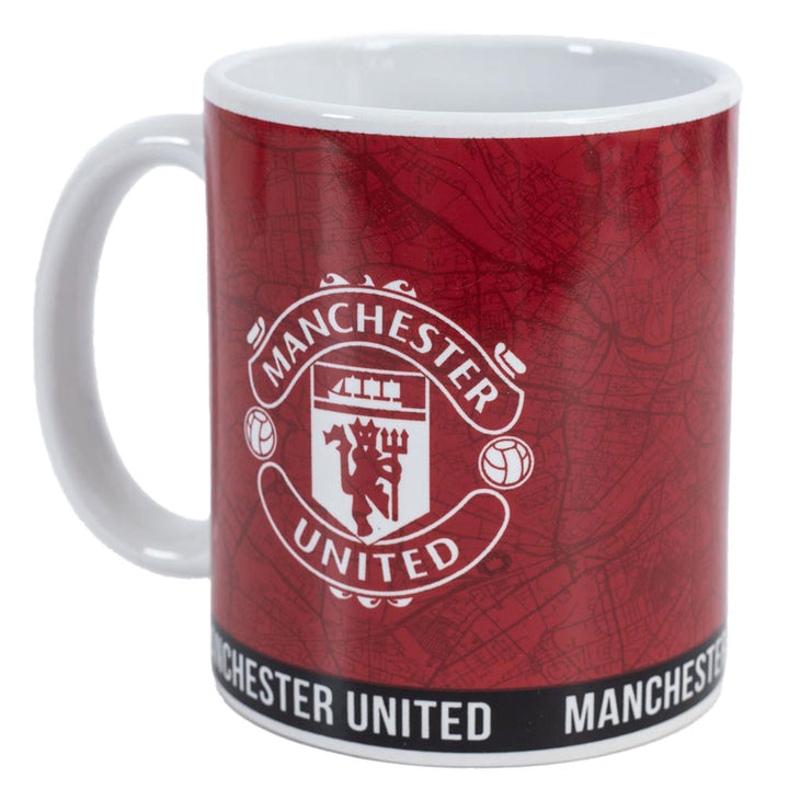 Manchester United FC Identity Mug by Football>Premier League>Manchester United FC