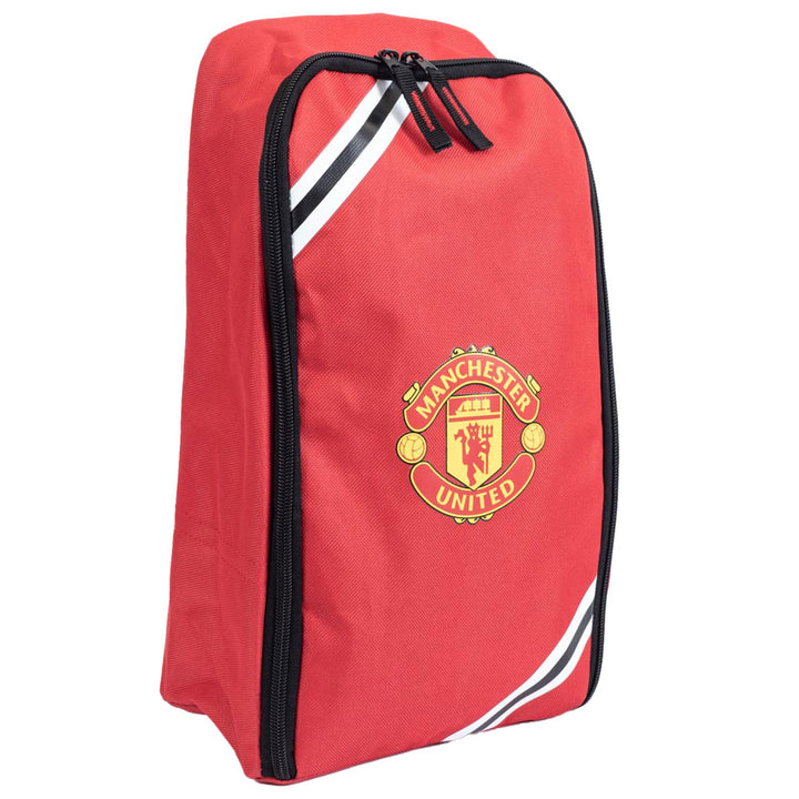 Manchester United FC Core Stripe Boot Bag by Football>Premier League>Manchester United FC