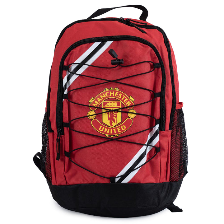 Manchester United FC Core Stripe Backpack by Football>Premier League>Manchester United FC