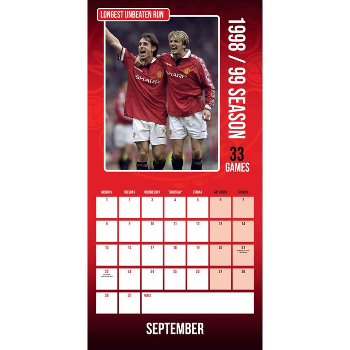 Manchester United FC Legends Square Calendar 2025 by Football>Premier League>Manchester United FC