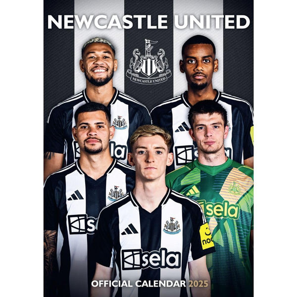 Newcastle United FC A3 Calendar 2025 by Football>Premier League>Newcastle United FC