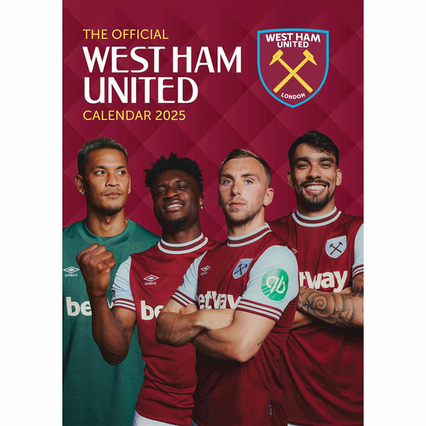 West Ham United FC A3 Calendar 2025 by Football>Premier League>West Ham United FC