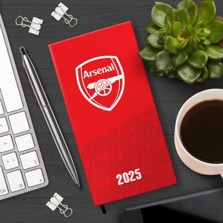 Arsenal FC Slim Diary 2025 by Football>Premier League>Arsenal FC