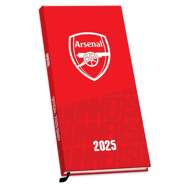 Arsenal FC Slim Diary 2025 by Football>Premier League>Arsenal FC