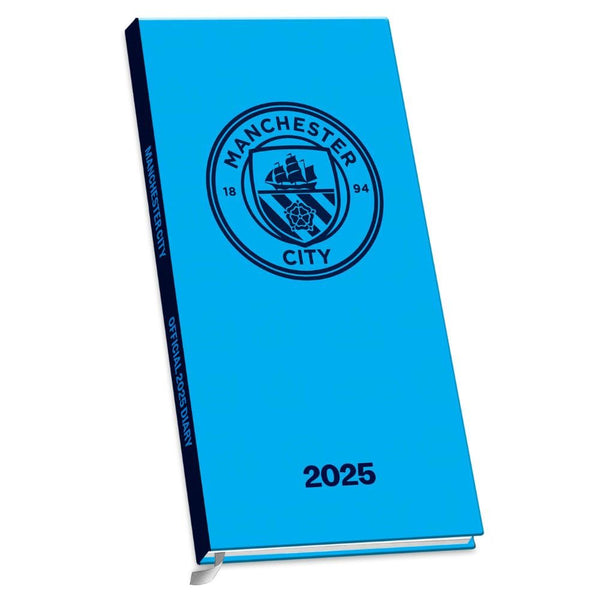 Manchester City FC Slim Diary 2025 by Football>Premier League>Manchester City FC