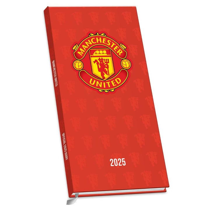 Manchester United FC Slim Diary 2025 by Football>Premier League>Manchester United FC