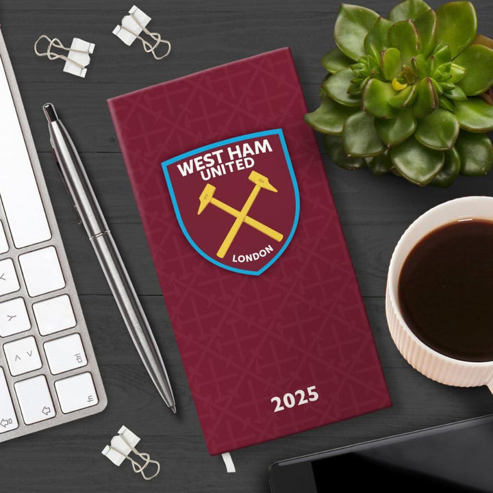 West Ham United FC Slim Diary 2025 by Football>Premier League>West Ham United FC