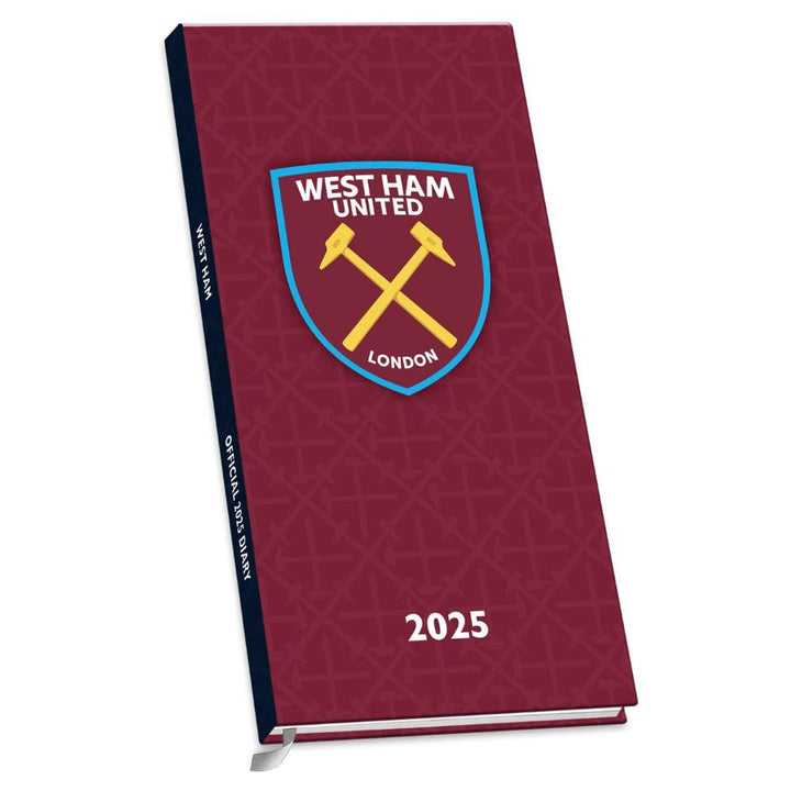 West Ham United FC Slim Diary 2025 by Football>Premier League>West Ham United FC