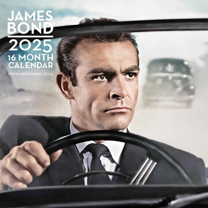 James Bond Square Calendar 2025 by Entertainment>Movies>James Bond