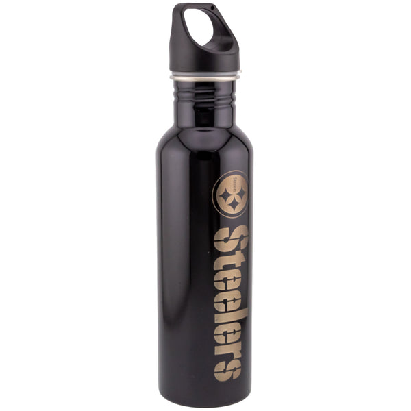 Pittsburgh Steelers Steel Water Bottle by Pittsburgh Steelers