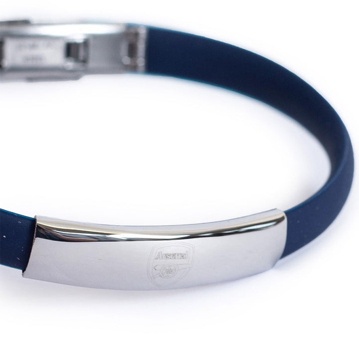 Arsenal FC Navy Silicone Bracelet by Football>Premier League>Arsenal FC