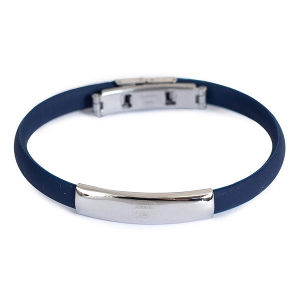 Arsenal FC Navy Silicone Bracelet by Football>Premier League>Arsenal FC