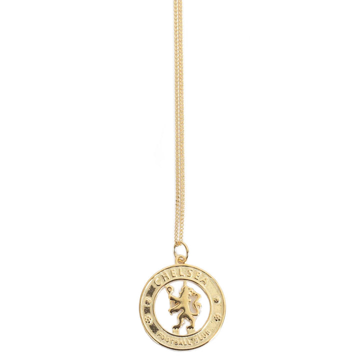 Chelsea FC 18ct Gold Plated on Silver Pendant & Chain by Football>Premier League>Chelsea FC