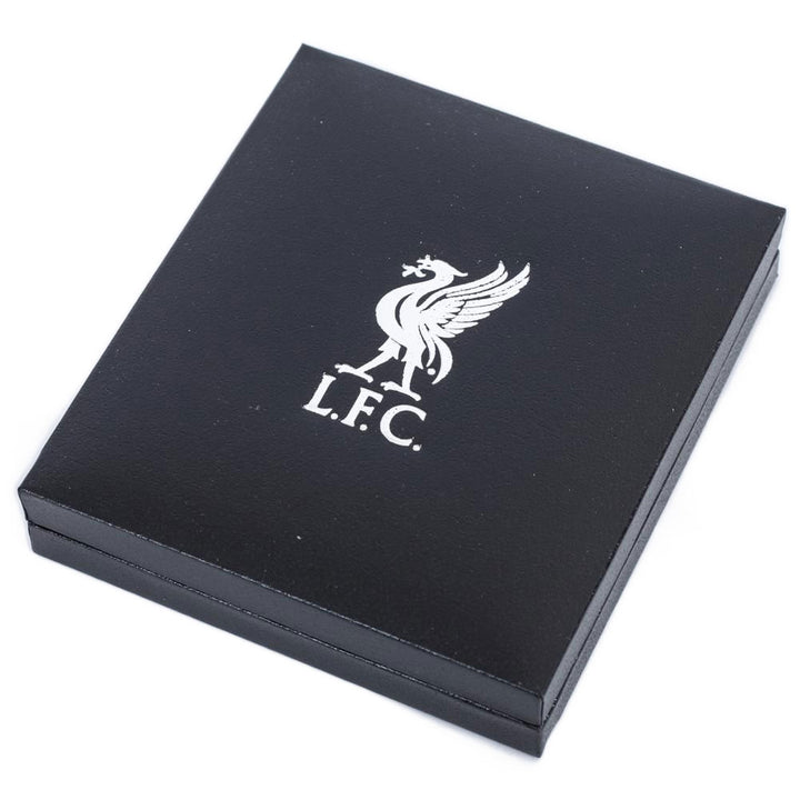 Liverpool FC 18ct Gold Plated on Silver Crest Pendant & Chain by Football>Premier League>Liverpool FC