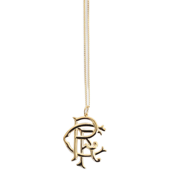 Rangers FC 18ct Gold Plated on Silver Pendant & Chain by Football>European Leagues>Rangers FC