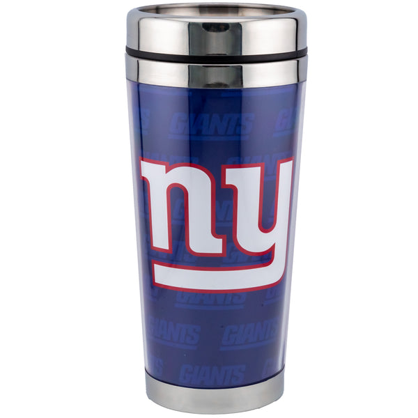 New York Giants Full Wrap Travel Mug