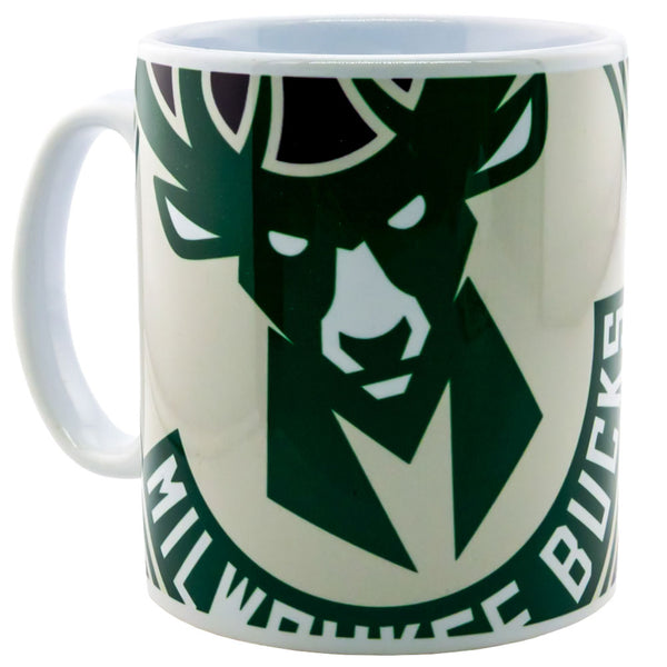 Milwaukee Bucks Cropped Logo Mug by Milwaukee Bucks