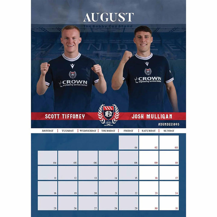 Dundee FC A3 Calendar 2025 by Football>European Leagues>Dundee United FC