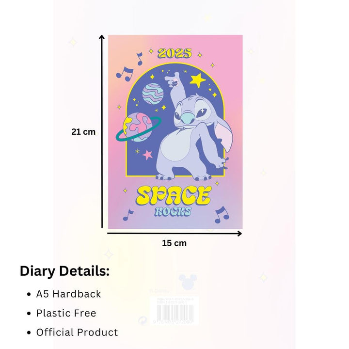 Lilo & Stitch A5 Diary 2025 by Entertainment>Movies>Lilo & Stitch