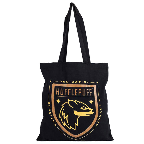 Harry Potter Hufflepuff Canvas Tote Bag by Entertainment>Movies>Harry Potter